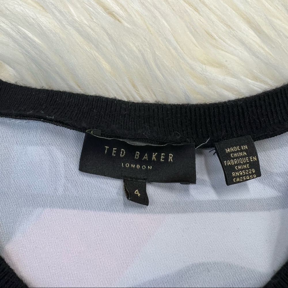 TED BAKER Rose Gold Button Cardigan - Picture 5 of 9